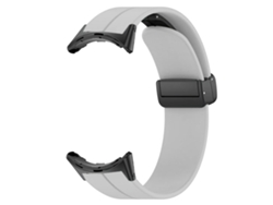 Correa De Silicona Y Aleación Magnética Para Google Pixel Watch 2 - Gris