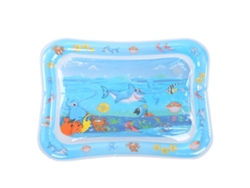 Colchoneta Hinchable De Agua Para Bebés Con Estampado De Animales Marinos, Juguete Portátil Para Niños.
