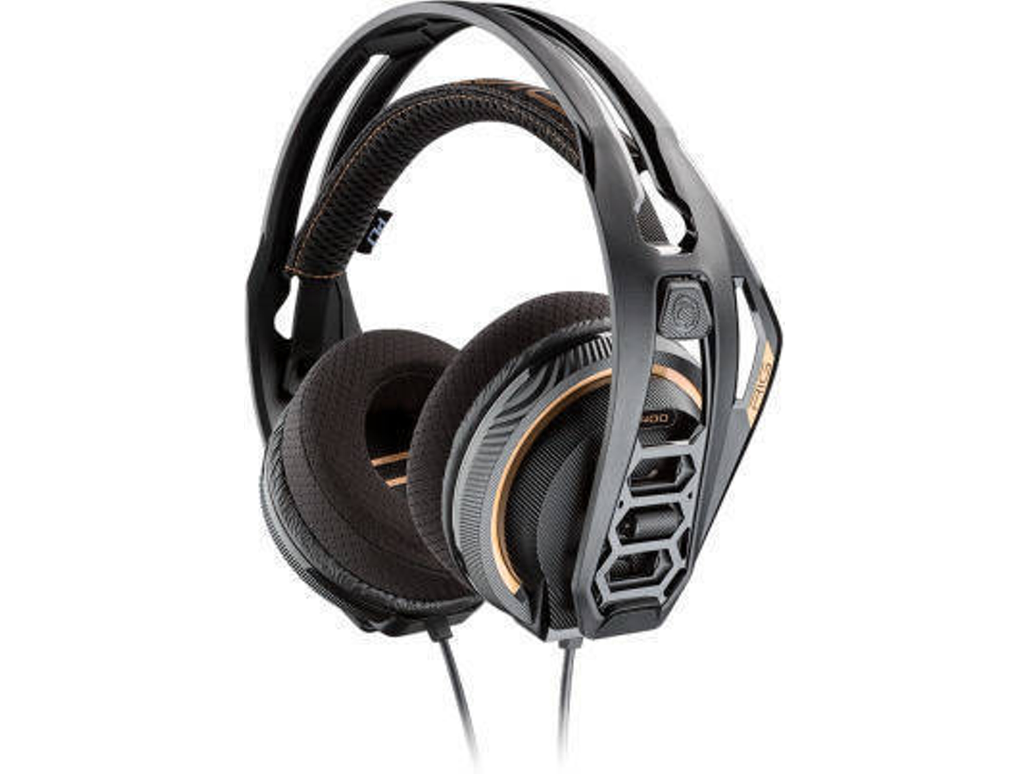 Auriculares Gaming Con Cable PLANTRONICS RIG 400 (Over Ear - PC - Noise Cancelling - Negro)