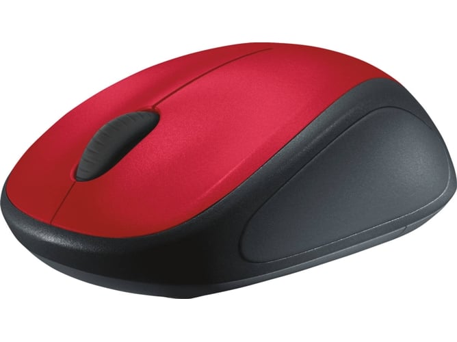 Ratón LOGITECH M235 (Inalámbrico - Óptico - Negro)