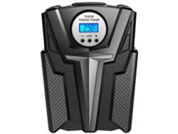 Compresor de aire para inflar neumáticos de coche y bicicleta de 12 V con parada automática y pantalla digital luminosa de Chaberlu