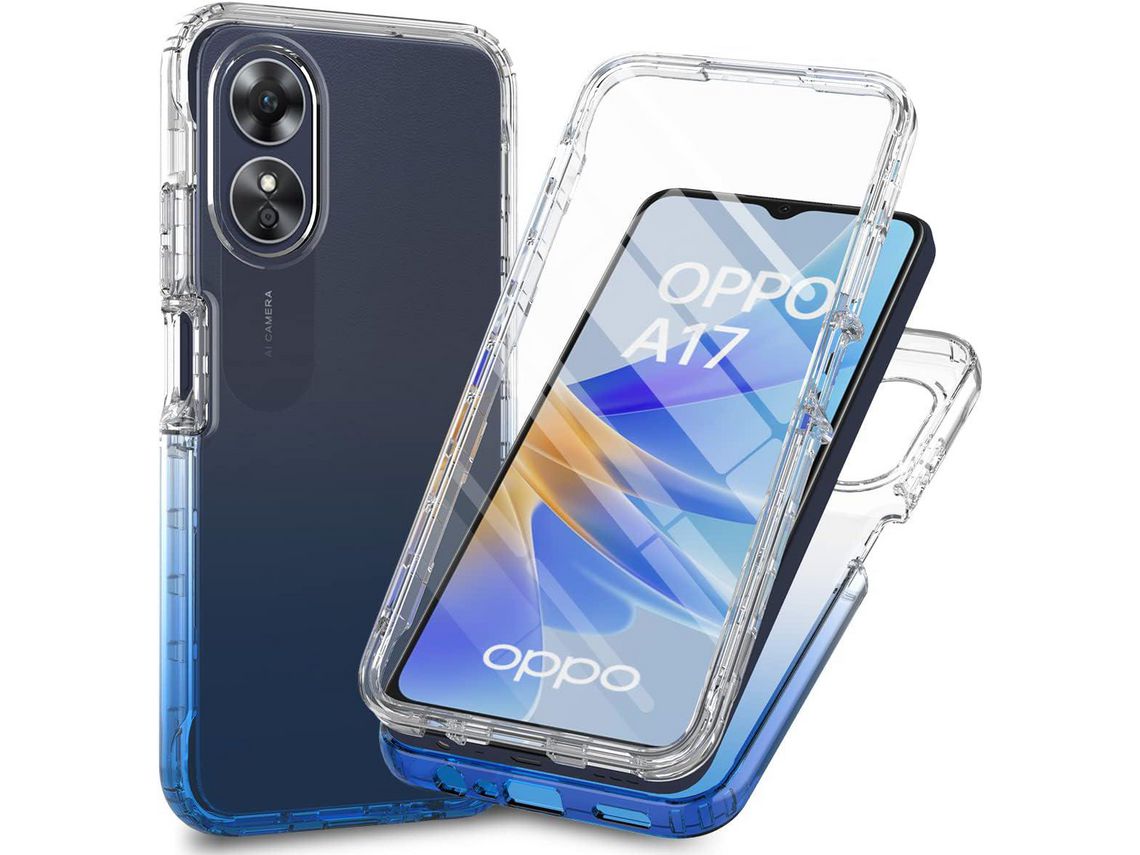 Protector de Pantalla para Oppo A17 HONGWE. Silicona Transparente