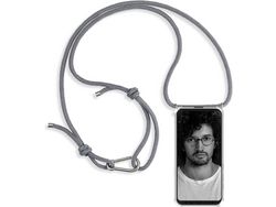 Colgante Mosquetão Cinza HONGWE. para Samsung Galaxy S8+/S8 HONGWE. Gris