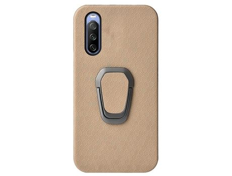 Funda para Sony Xperia 10 Iv Piel Sintética Marrón