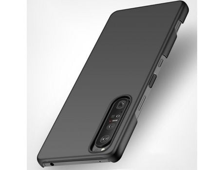 Funda para Sony Xperia 1 Iv Piel Sintética Negro