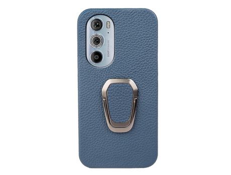 Funda para Motorola Edge 30 Pro Piel Sintética Azul