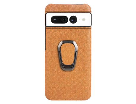 Funda para Google Pixel 7 Pro Piel Sintética Naranja