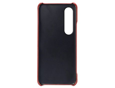 Funda para Sony Xperia 1 V Piel Sintética Rojo