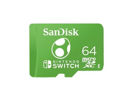 Tarjeta de memoria SANDISK (64 GB - 100 MB/s)