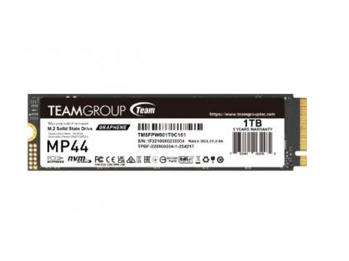 Disco SSD TEAM GROUP 75050 (1000 - 7400 MB/s)
