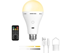 Lámpara LED recargable por USB-C con control remoto y táctil, con intensidad ajustable. Nicecee