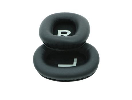 Almohadilla para Mpow H12 con sinal LR INF de cuero de proteína PU - Negro