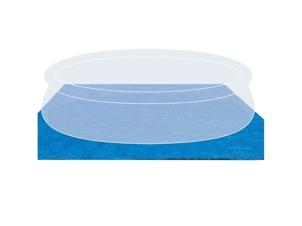 Lona Suelo De Piscina INTEX Azul Polietileno