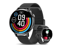 Smartwatch YIZHOOD TE41 (Android e IOS - Negro)
