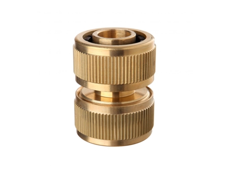 TATAY Metal Line - Reparador Rápido Universal para Mangueras de 1/2 y 5/8 Latón