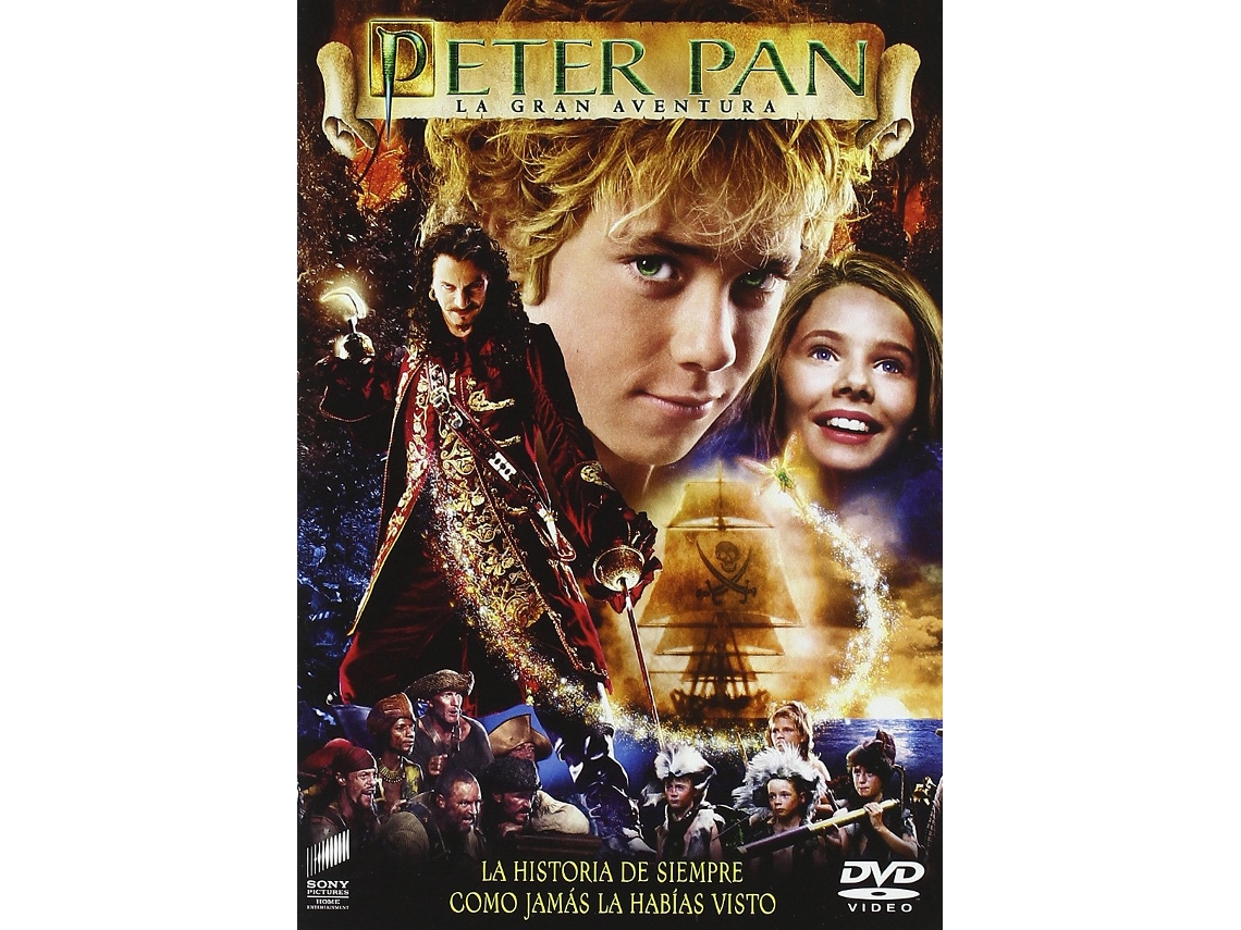 DVD Peter Pan 2003 - Peter Pan La Gran Aventura