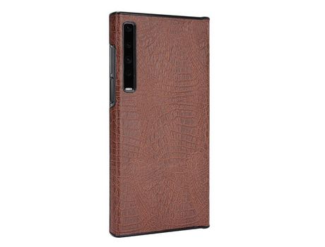Funda para Huawei Mate X/XS de Piel Sintética - Marrón