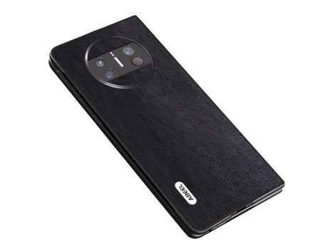 Funda para Huawei Mate X3 5G ABEEL de Piel Sintética - Negro