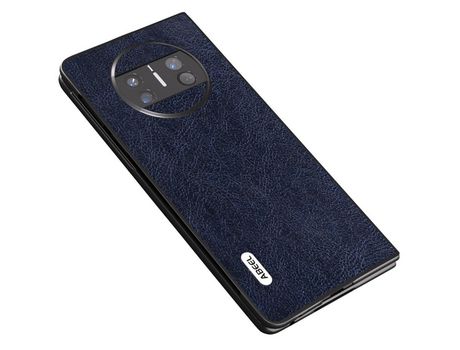 Funda para Huawei Mate X3 5G de Piel Sintética - Azul