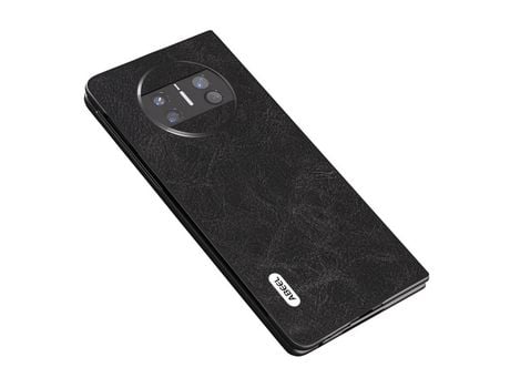Funda para Huawei Mate X3 5G ABEEL de Piel Sintética - Negro