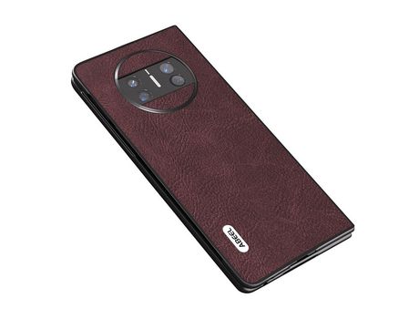 Funda para Huawei Mate X3 5G de Piel Sintética - Rojo
