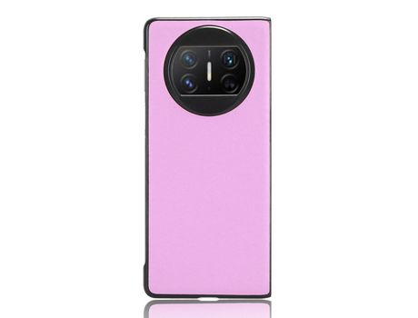 Funda para Huawei Mate X3 5G de Piel Sintética - Morado