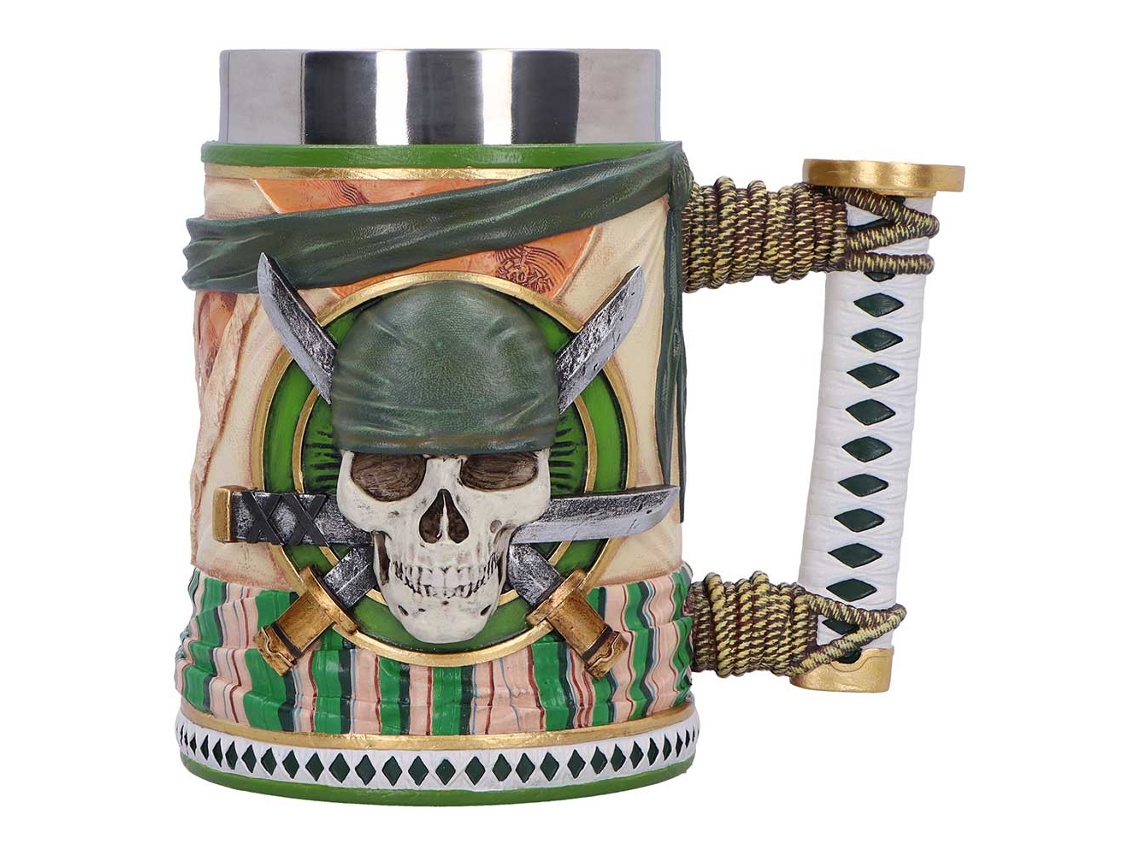 Jarra de cerveza de Zoro de One Piece (16 cm) - Nemesis Now