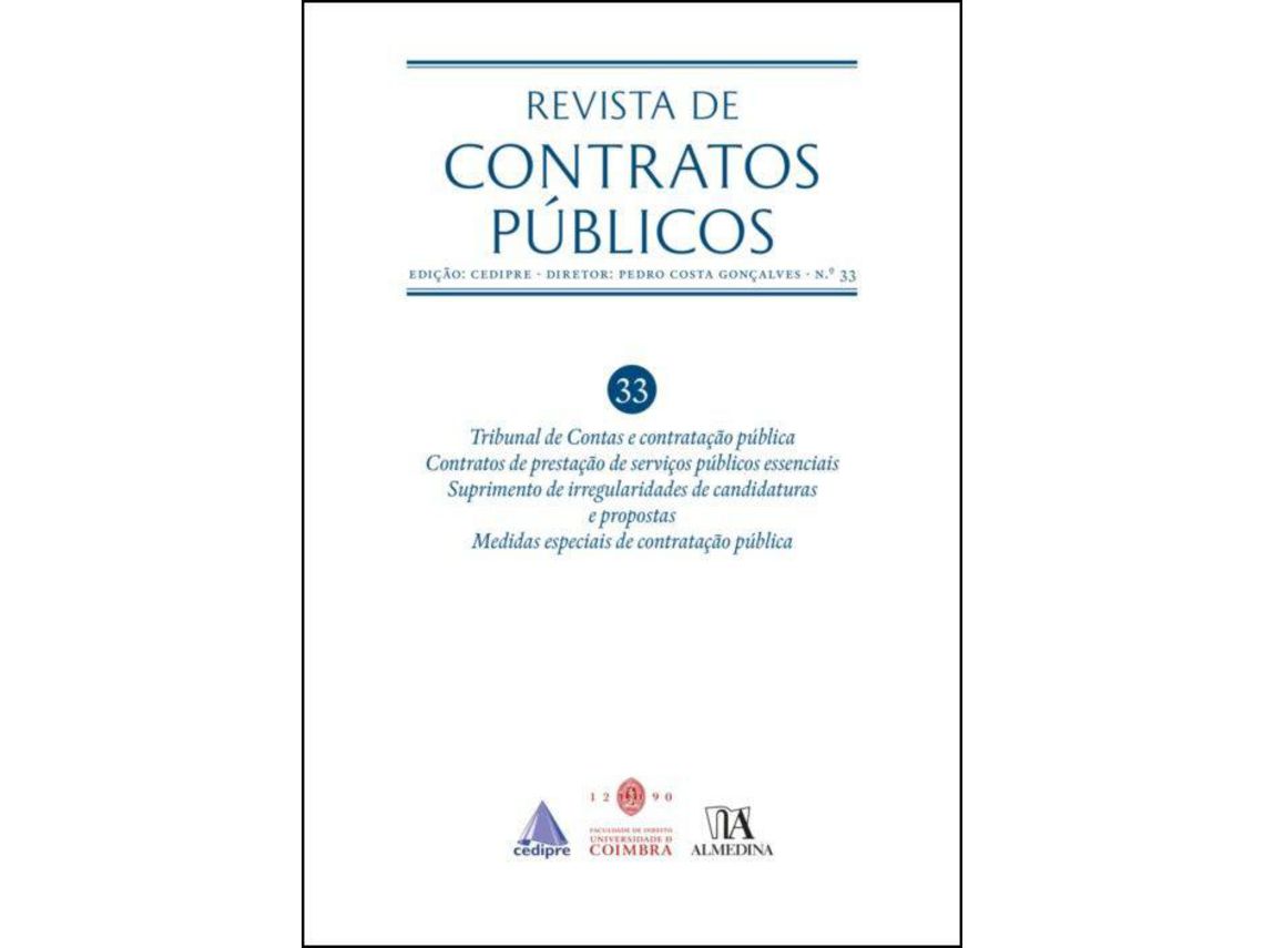 Libro Revista De Contratos Publicos Nº 33 de Centro de Estudos de Direito Público e Regulação (CEDIPRE) ( Portugués )