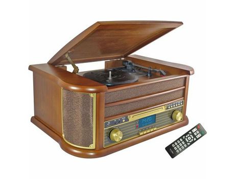 Microcadena de Música INOVALLEY RETRO29E-N Bluetooth 5.0 2 x 20 W