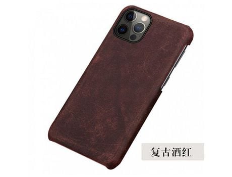 Funda para iPhone 13/6 Piel Vintage Rojo