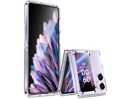 Funda para Oppo Find N2 Flip HONGWE. Transparente