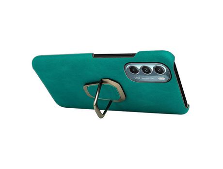 Funda para Moto G Stylus 5G Piel Sintética Verde