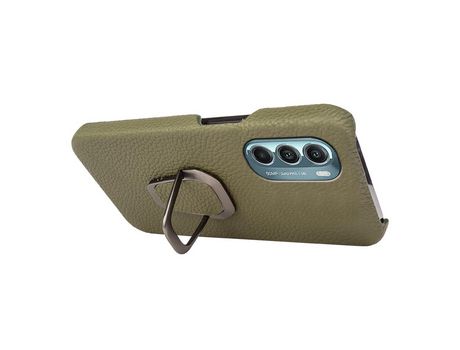 Funda para Moto G Stylus 5G Piel Sintética Verde