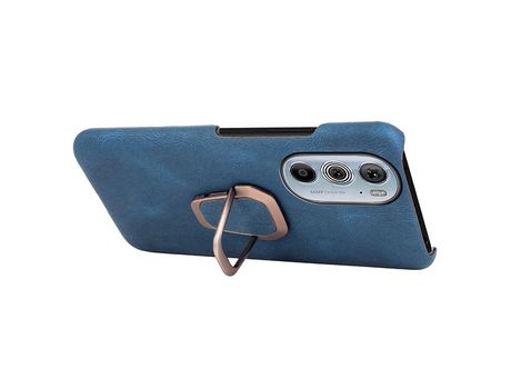 Funda para Motorola Edge 30 Pro Piel Sintética Azul