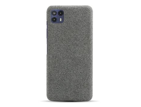 Funda para Moto G50 5G KSQ Piel Sintética Gris