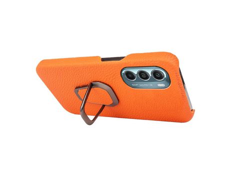 Funda para Moto G Stylus 5G Piel Sintética Amarillo