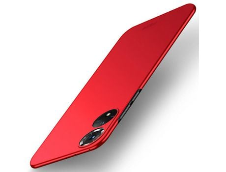 Funda para Honor 50 MOFI Piel Sintética Rojo