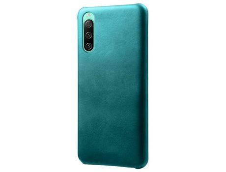 Funda para Sony Xperia 10 Iv Piel Sintética Verde
