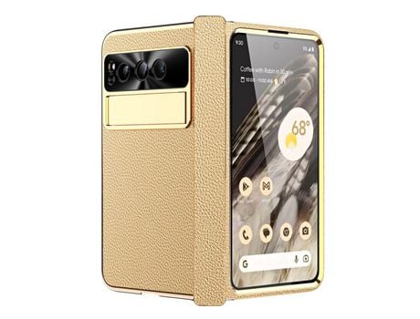 Funda para Google Pixel Fold Piel Sintética Dorado