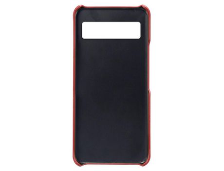 Funda para Google Pixel 6A Piel Sintética Rojo
