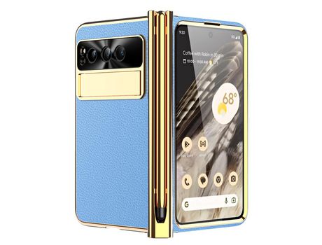 Funda para Google Pixel Fold Piel Sintética Azul