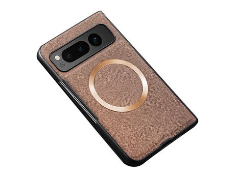 Funda para Google Pixel Fold Piel Sintética Marrón