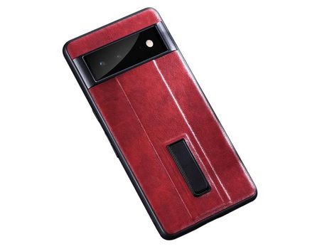 Funda para Google Pixel 7 Pro Piel Sintética Rojo