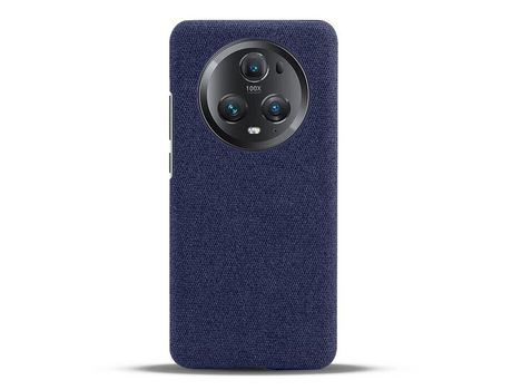 Funda para Honor Magic5 Pro Piel Sintética Azul