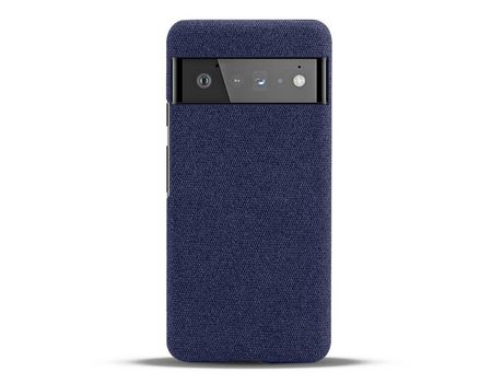 Funda para Google Pixel 6 Pro Piel Sintética Azul