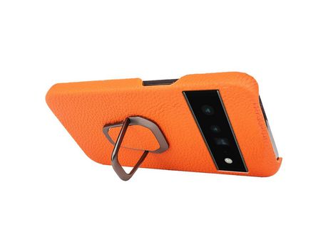 Funda para Google Pixel 6 Pro Piel Sintética Amarillo