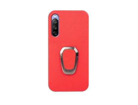Funda para Sony Xperia 10 Iii Piel Sintética Rojo