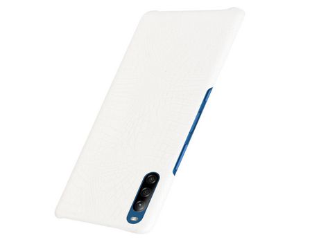 Funda para Sony Xperia L4 Piel Sintética Blanco