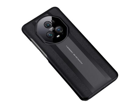 Funda para Honor Magic5 Pro Piel Sintética Negro