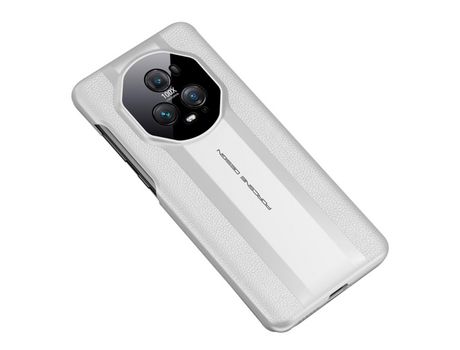 Funda para Honor Magic5 Pro Piel Sintética Blanco